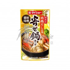 "Daisho" Chicken Stock Based Yosenabe Soup with Rich Miso