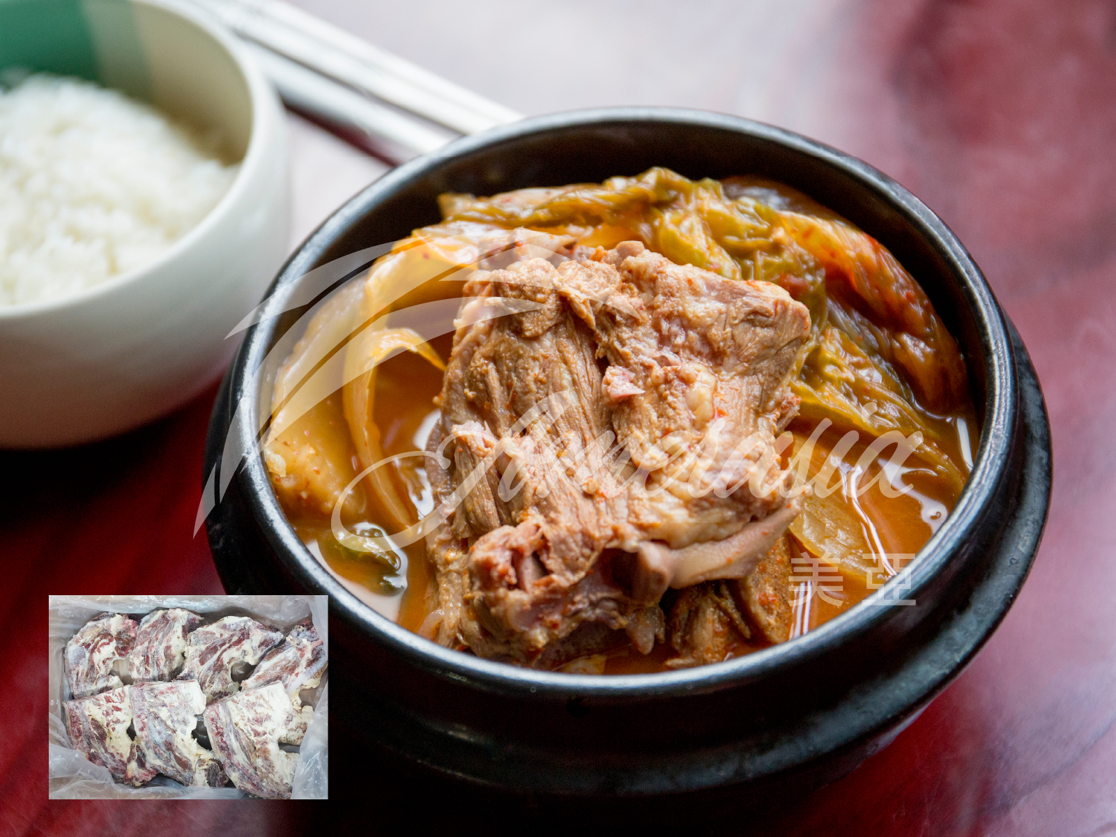 伊比利亞星黑毛豬豬湯骨