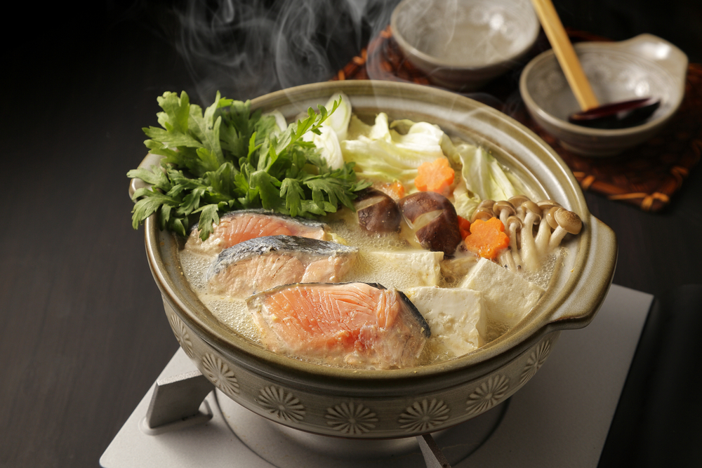 日式昆布半煎煮三文魚